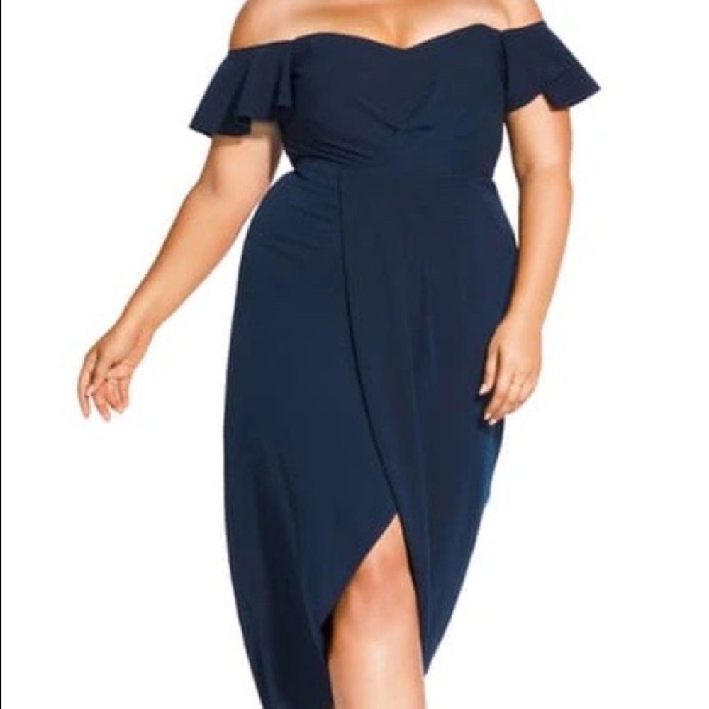 City Chic High/Low Dress - Size XXL